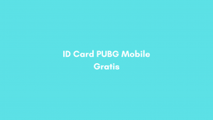 ID Card PUBG Mobile Gratis