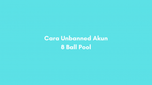 Akun 8 Ball Pool Dibanned