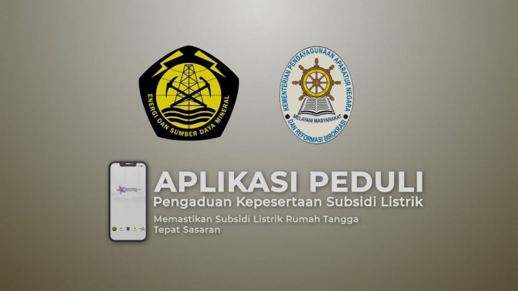 Unduh Aplikasi Peduli ESDM Bisa Dapat Subsidi Listrik ?